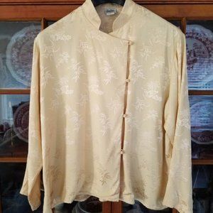 Beautiful Vintage Neiman Marcus Oriental Blouse